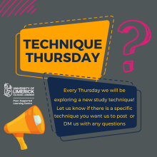 Technique Thursday Poster